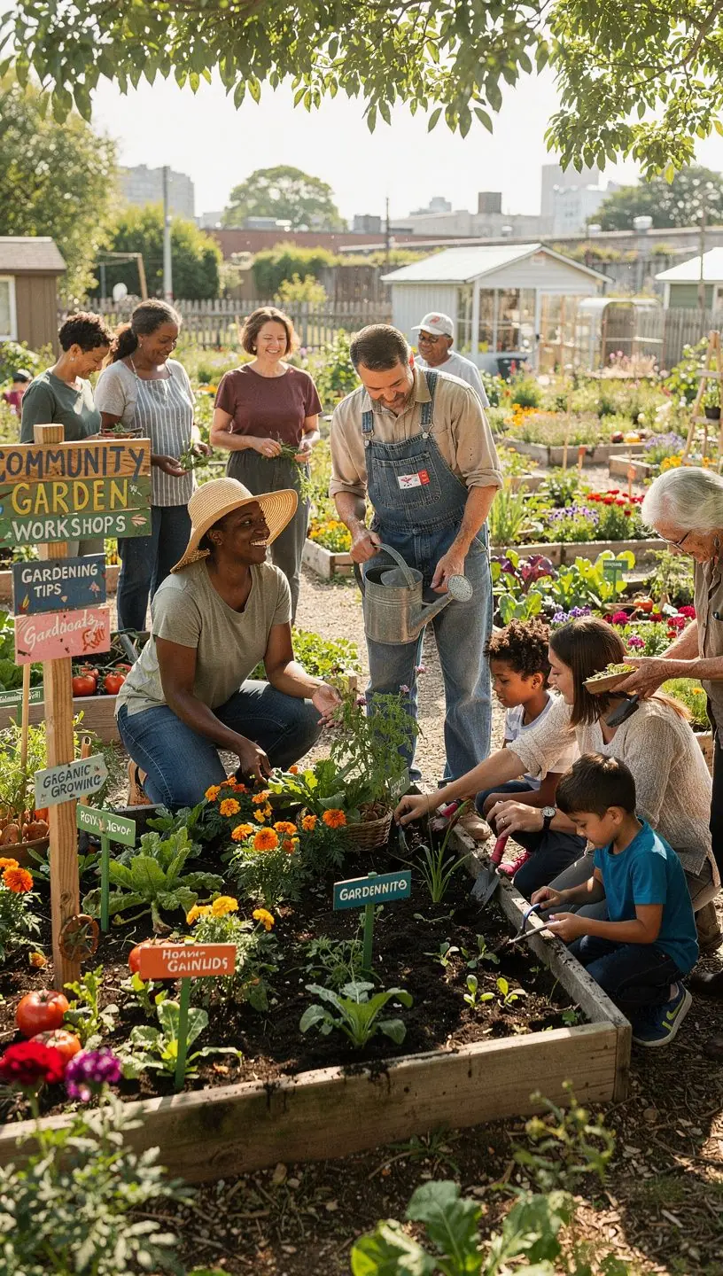 Vibrant local farmers' market showcasing fresh produce.