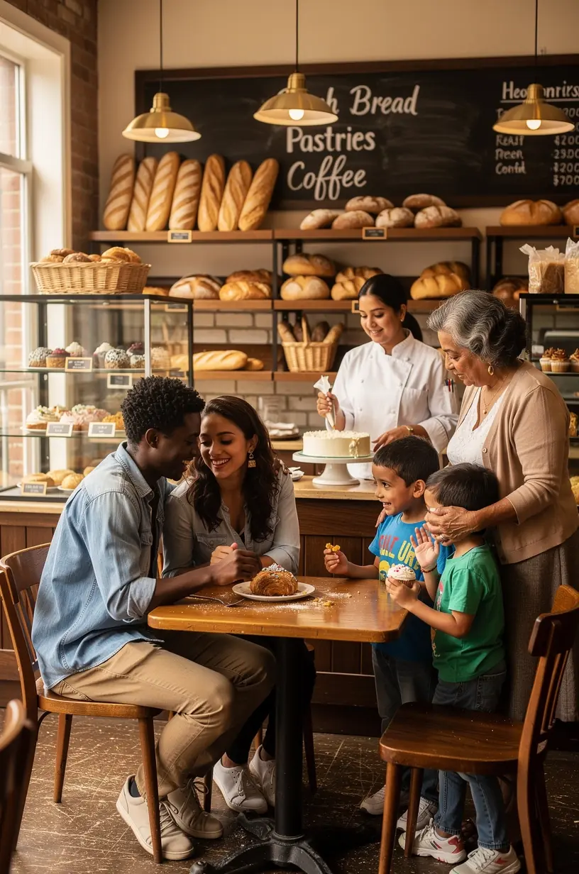 Community members discussing neighborhood watch strategies