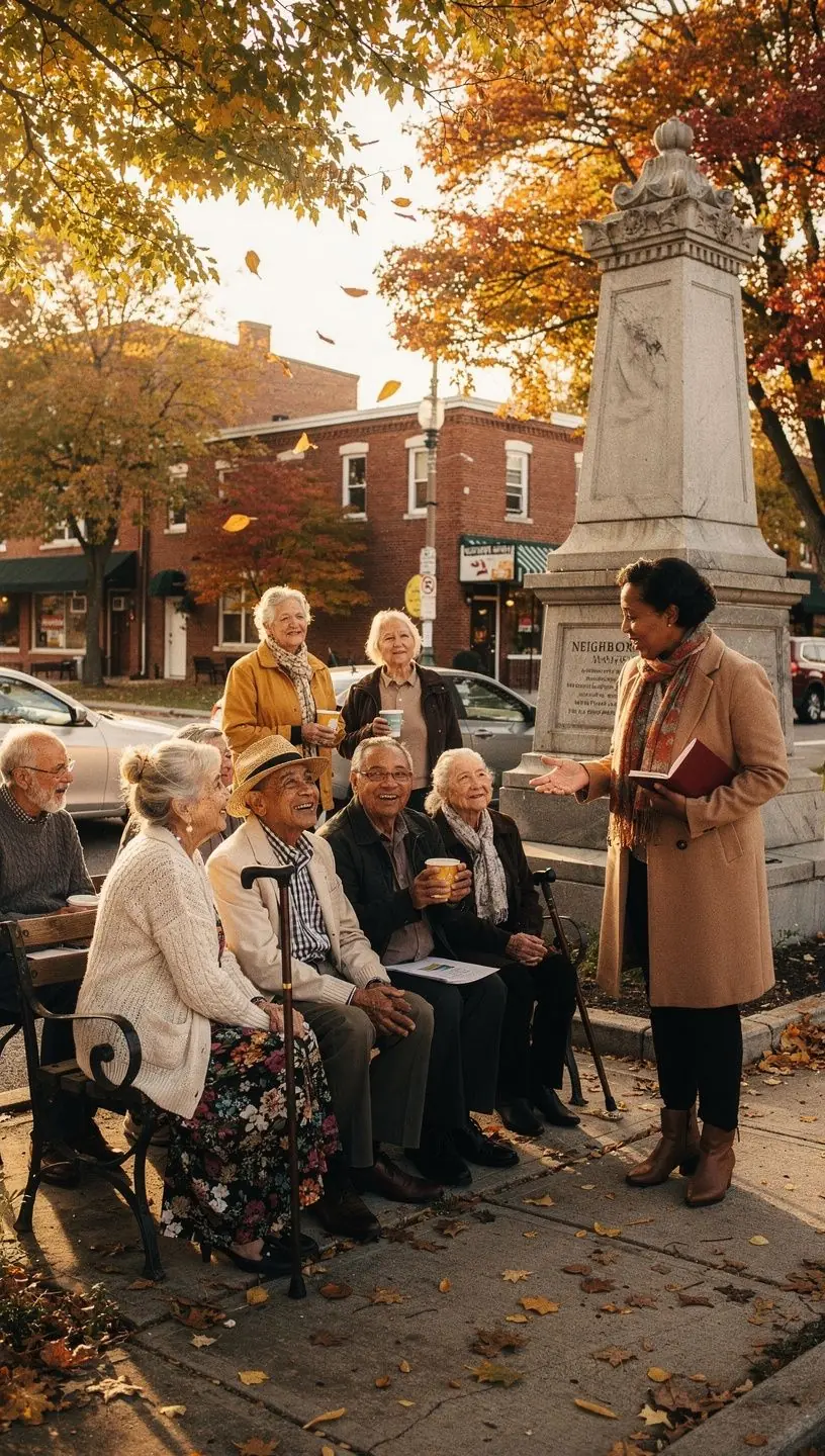 Community garden showcasing sustainable practices in neighborhoods